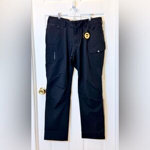 Truewerk 🌟NEW🌟 T2 Mens Black Work Pants Size 40W x 34L NWT